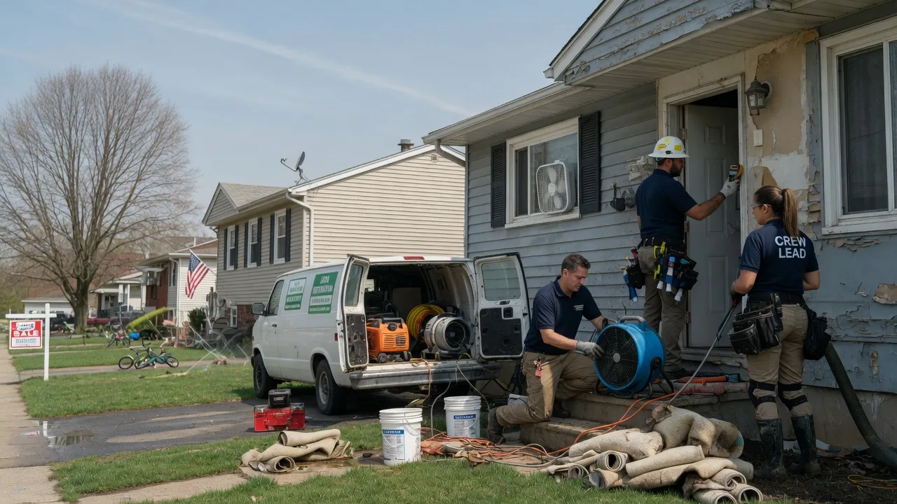 Flood Cleanup in Albany, IL near me