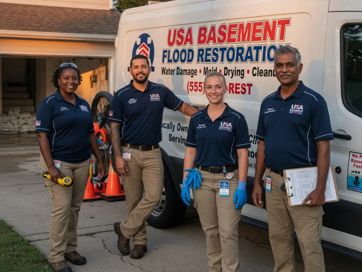 Basement Flood Cleanup company in Albany, IL